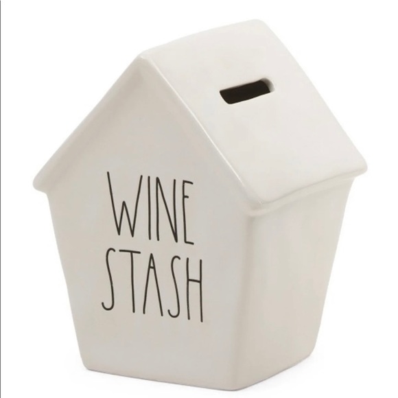 Rae Dunn Wine Stash Bank - Picture 4 of 4